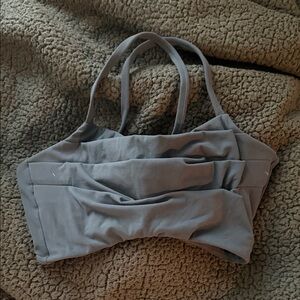 BuffBunny Gray Sports Bra